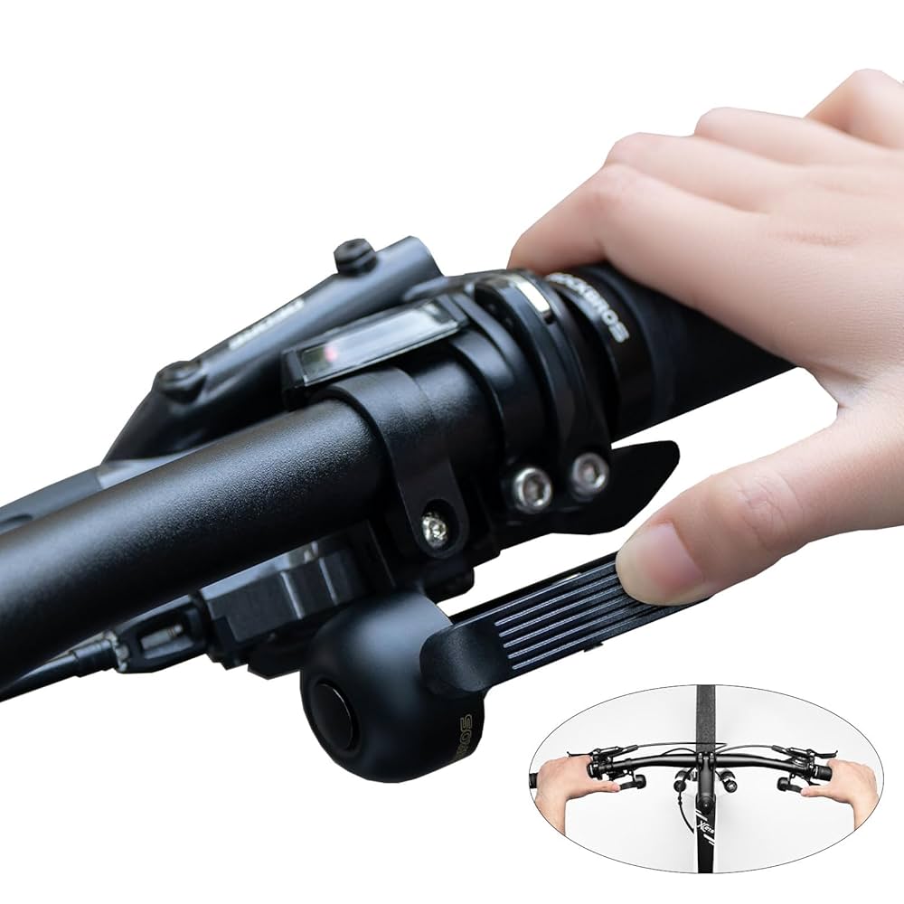 ベル男 Amazon | ROCKBROS 自転車 ベル 自転車ベル 軽量 大音量 爽やか